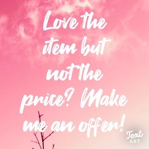 💕Offers welcome💕